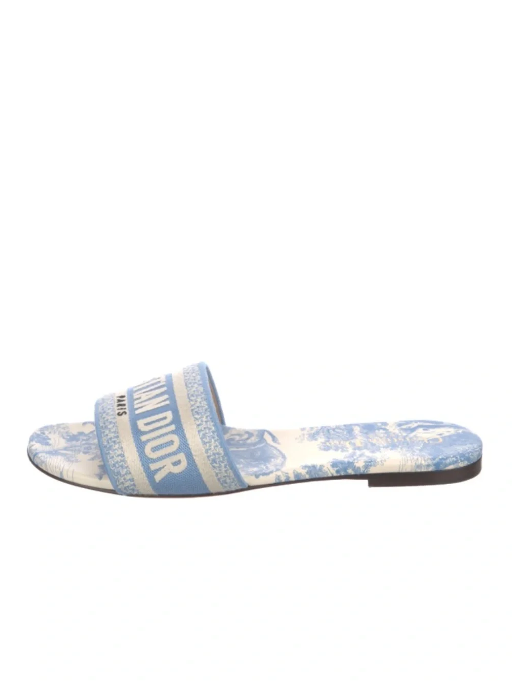 Christian Dior Canvas Printed Slides Size 39 - Picture 3 of 10